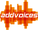Addvoices logo
